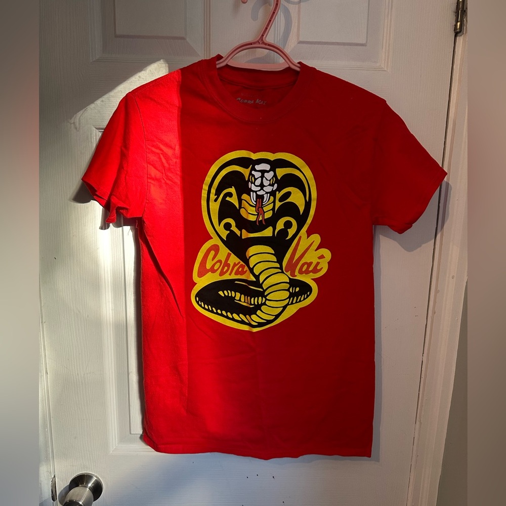 Bioworld Cobra Kai kids boys small graphic tee tv series memorabilia collector